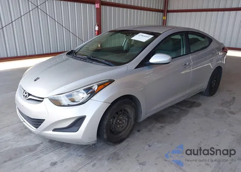 2015 Hyundai Elantra Se from USA, damaged, VIN 5NPDH4AE6FH566512